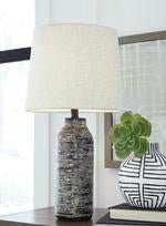 Mahima Black/White Table Lamp (Set of 2) - Gate FurnitureTable Lamp Pair