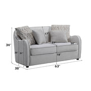 Mahler Loveseat W/4 Pillows - LV00579