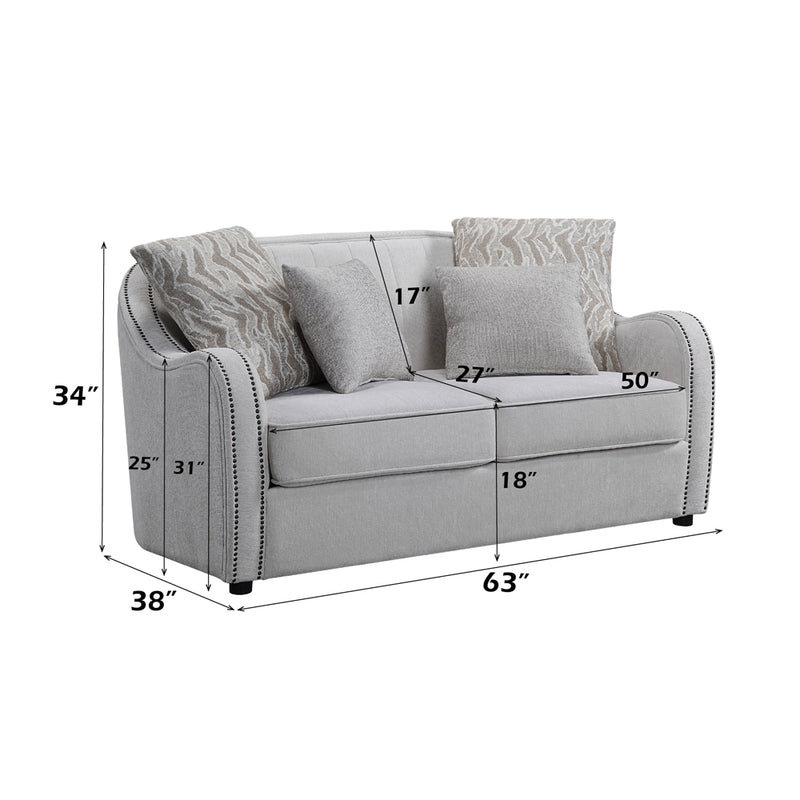 Mahler Loveseat W/4 Pillows - LV00579