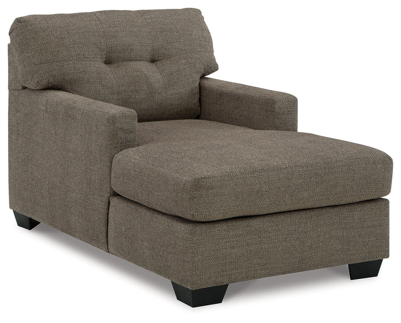 Mahoney Chocolate Chaise - 3100515