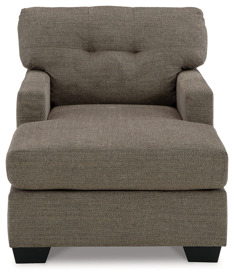 Mahoney Chocolate Chaise - 3100515