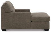 Mahoney Chocolate Chaise - 3100515