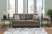 Mahoney Chocolate Full Sofa Sleeper and Chaise - 31005U3