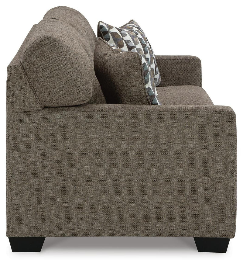 Mahoney Chocolate Full Sofa Sleeper and Chaise - 31005U3
