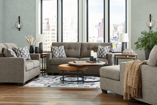 Mahoney Chocolate Living Room Set - Gate FurnitureLiving Room Set