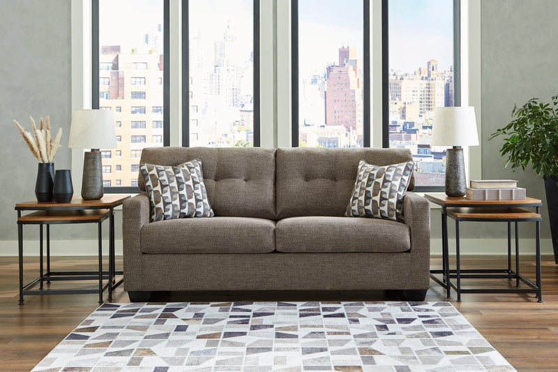 Mahoney Chocolate Living Room Set - Gate FurnitureLiving Room Set