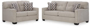 Mahoney Pebble Full Sofa Sleeper and Loveseat - 31004U3