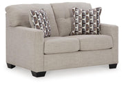 Mahoney Pebble Full Sofa Sleeper and Loveseat - 31004U3