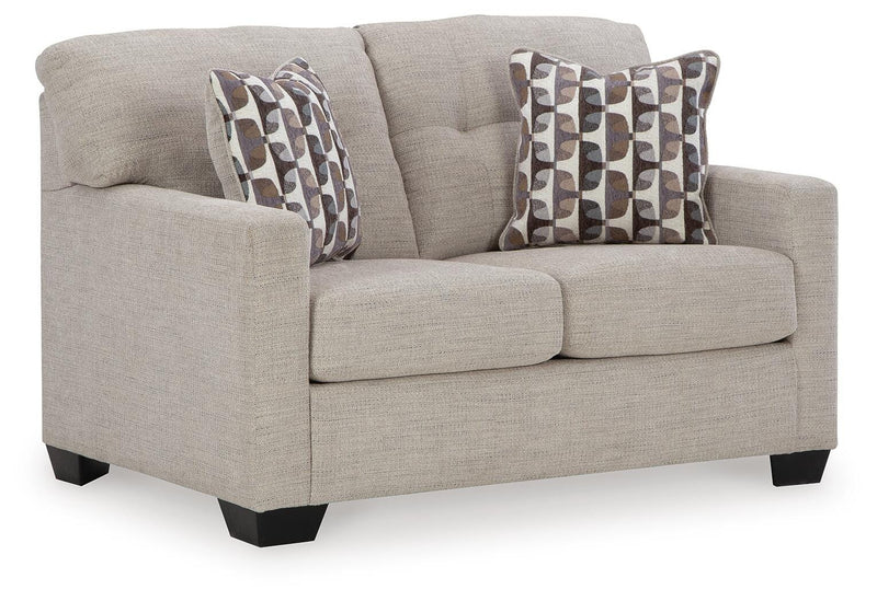 Mahoney Pebble Full Sofa Sleeper and Loveseat - 31004U3