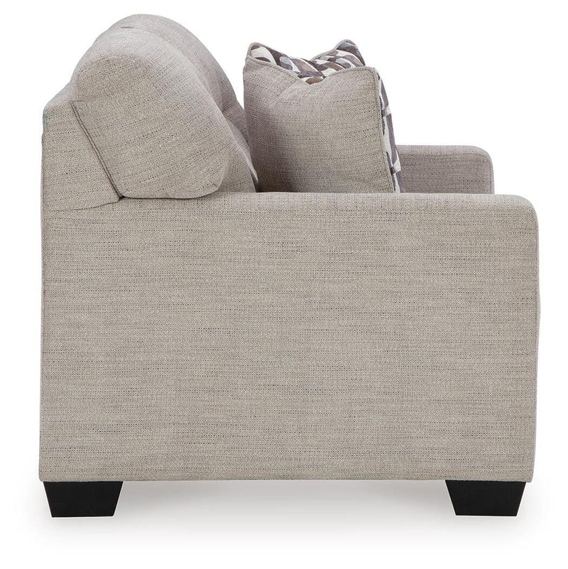 Mahoney Pebble Full Sofa Sleeper and Loveseat - 31004U3