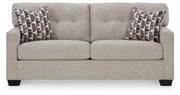 Mahoney Pebble Full Sofa Sleeper and Loveseat - 31004U3