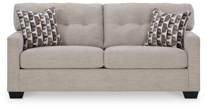 Mahoney Pebble Full Sofa Sleeper and Loveseat - 31004U3