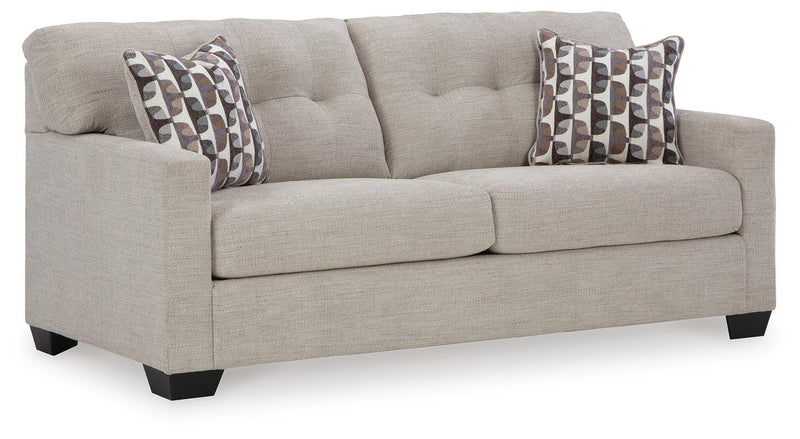 Mahoney Pebble Full Sofa Sleeper and Loveseat - 31004U3