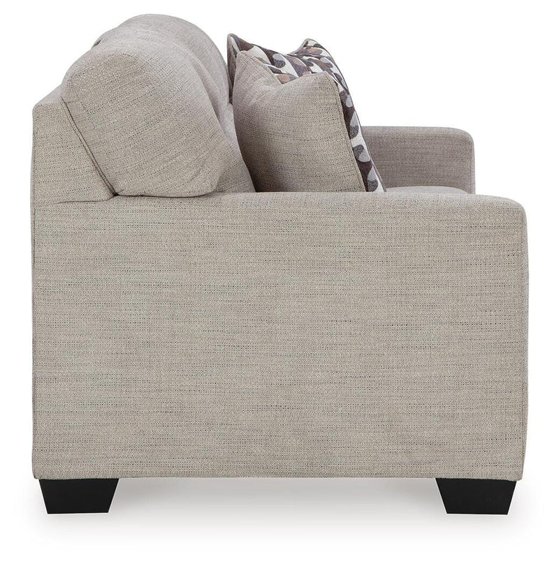 Mahoney Pebble Full Sofa Sleeper and Loveseat - 31004U3