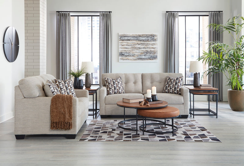 Mahoney Pebble Living Room Set - Gate FurnitureLiving Room Set