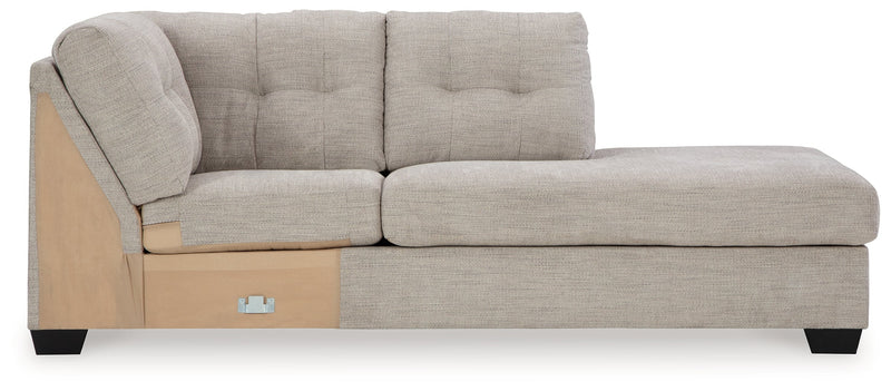 Mahoney Pebble Right-Arm Facing Corner Chaise - 3100417