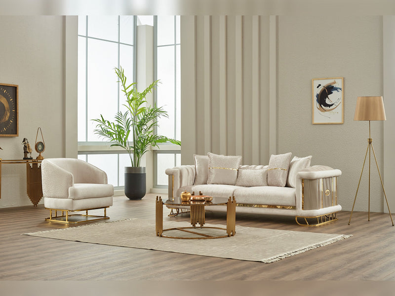Majeste Chair in Beige - 200-SIM-MAJ-STAR553-B