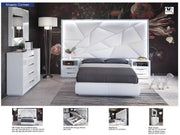 Majesty Bedroom W/Light And Carmen Cases Set - Gate FurnitureBedroom Set