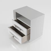 Majesty Bedroom W/Light And Carmen Cases Set - Gate FurnitureBedroom Set