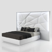 Majesty Bedroom W/Light And Kiu Cases Set - Gate FurnitureBedroom Set
