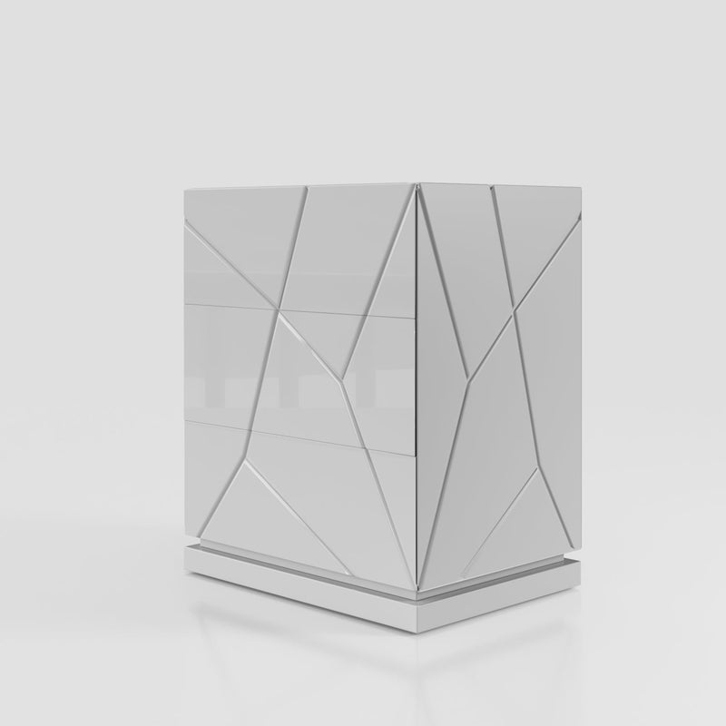 Majesty Bedroom W/Light And Kiu Cases Set - Gate FurnitureBedroom Set