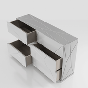 Majesty Bedroom W/Light And Kiu Cases Set - Gate FurnitureBedroom Set