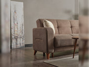 Major 3-pieces (Sofa & Loveseat & Chair) Livingroom in Brown - 200-ELIF-MAJ-A421-321