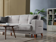 Major 3-pieces (Sofa & Loveseat & Chair) Livingroom in Light Grey - 200-ELIF-MAJ-A423-321
