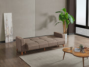 Major Convertible Loveseat in Brown - 200-ELIF-MAJ-A421-2