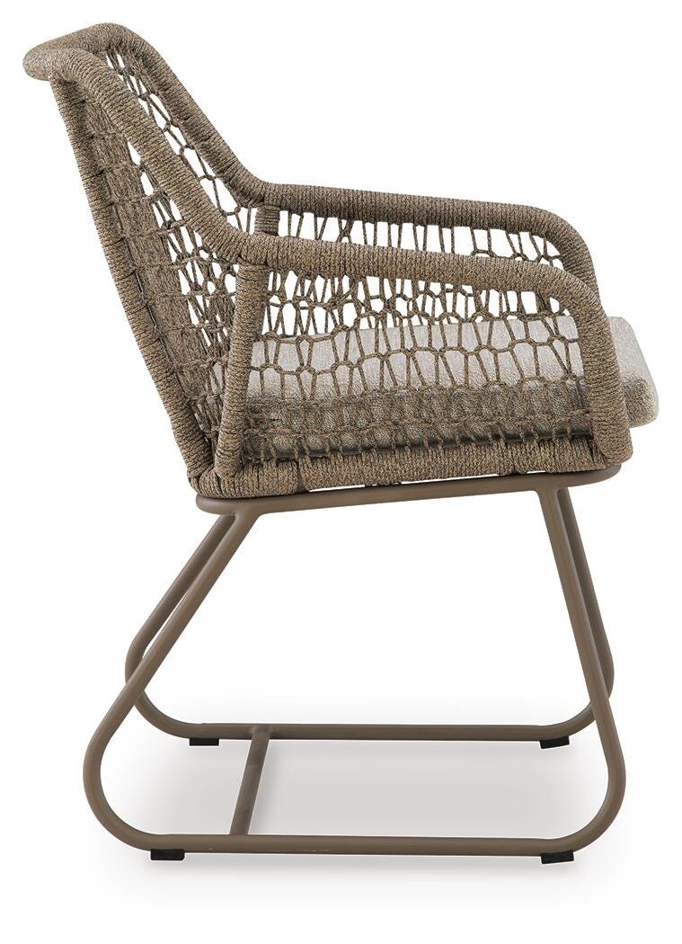 Majors Beach Beige Outdoor Table and 2 Chairs - PCP321-050