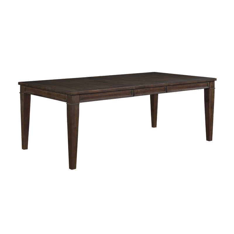 Makah Dark Brown Extendable Dining Set - Gate FurnitureDining Room Set