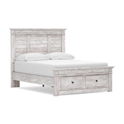 Makidern Full Panel Storage Bed, Dresser and Mirror - PCB1171B25