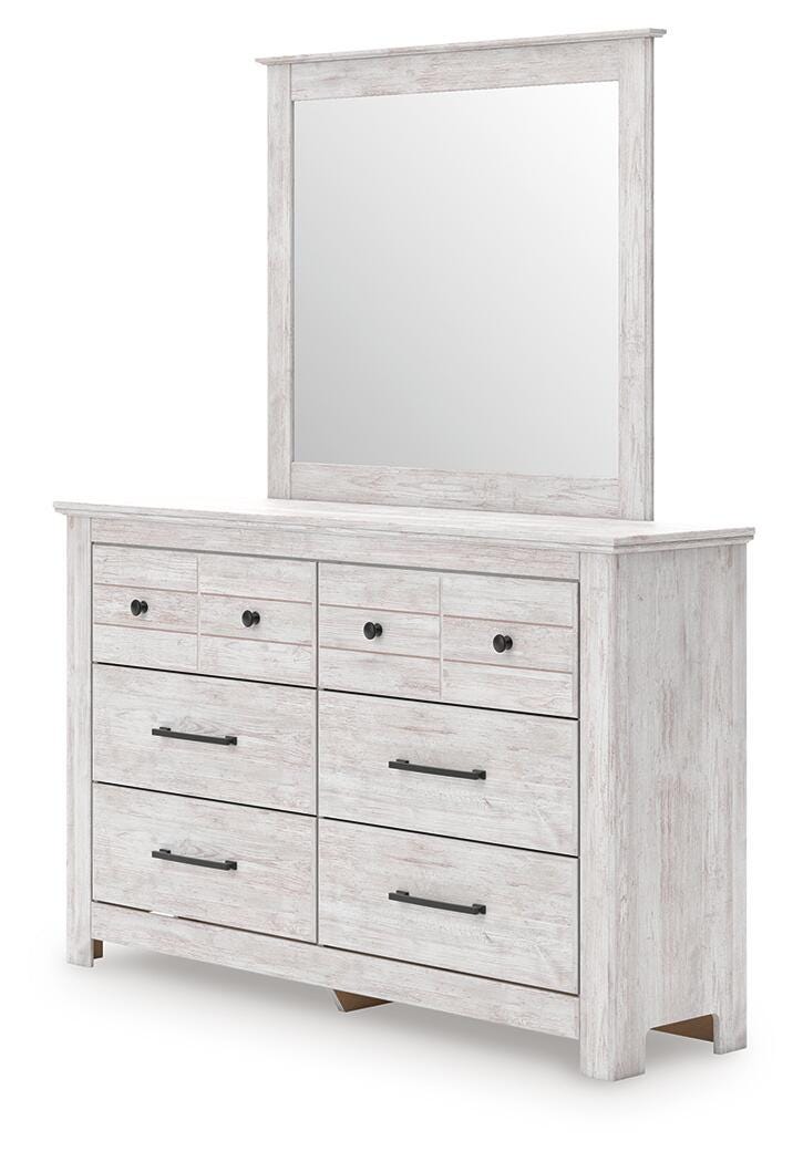 Makidern King Panel Bed, Dresser and Nightstand - PCB1171B41