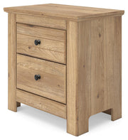Makidern King Panel Bed, Dresser, Mirror and 2 Nightstands - PCB1170B40