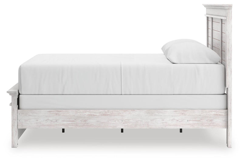 Makidern Queen Panel Bed, Dresser and Mirror - PCB1171B3