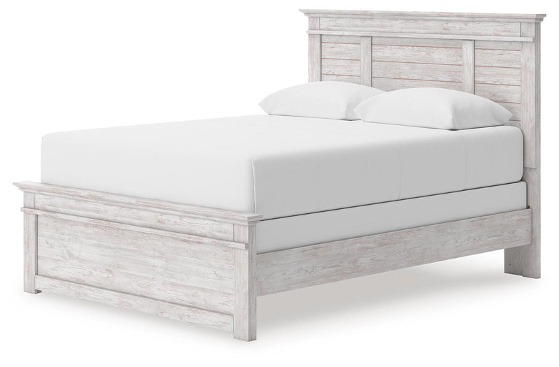Makidern Queen Panel Bed, Dresser and Mirror - PCB1171B3