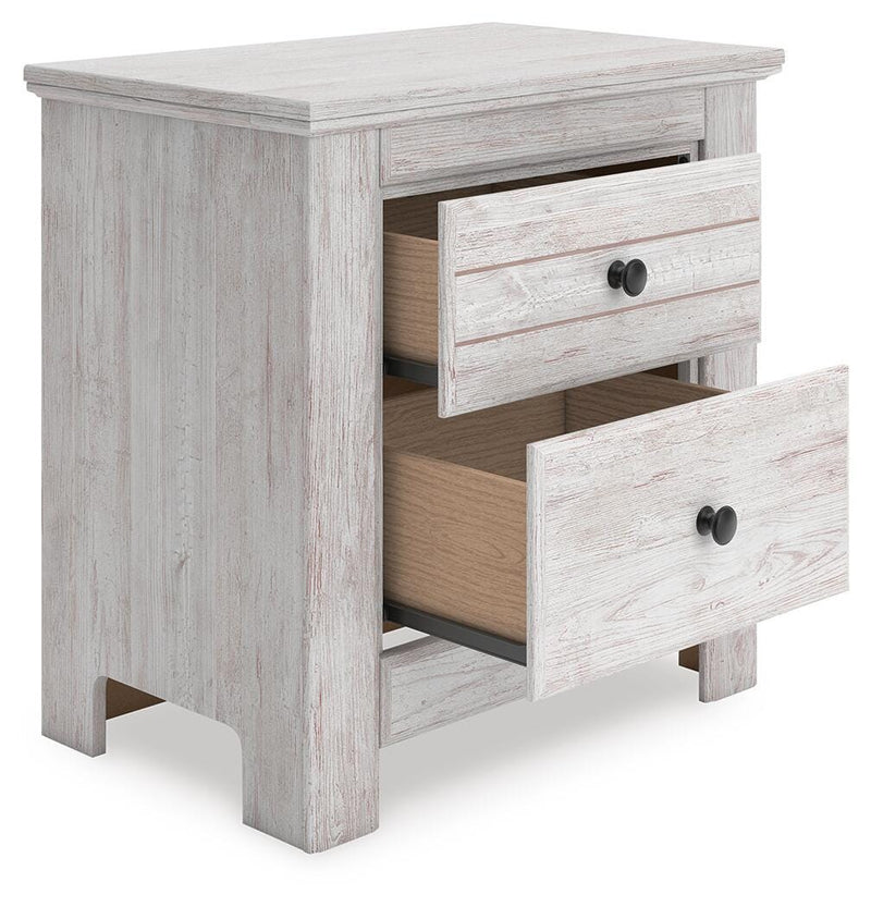 Makidern Queen Panel Bed, Dresser, Mirror and Nightstand - PCB1171B40