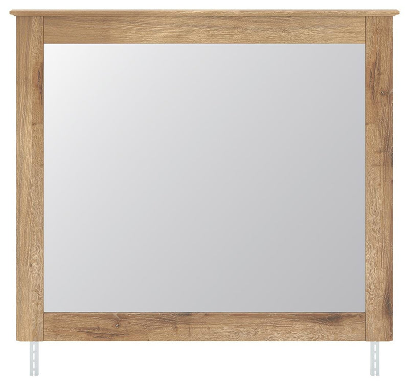 Makidern Tan Bedroom Mirror - PCB1170-36