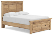 Makidern Tan Full Panel Storage Bed - PCB1170B23