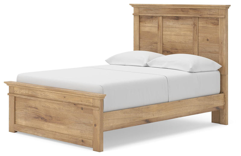 Makidern Tan Full Panel Storage Bed - PCB1170B27