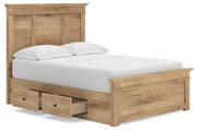 Makidern Tan Full Panel Storage Bed - PCB1170B27