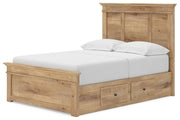Makidern Tan Full Panel Storage Bed - PCB1170B31