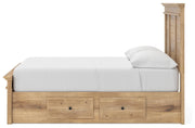 Makidern Tan Full Panel Storage Bed - PCB1170B31