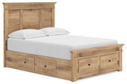Makidern Tan Full Panel Storage Bed - PCB1170B35