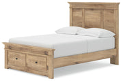 Makidern Tan Full Panel Storage Bed - PCB1170B35