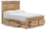 Makidern Tan Full Panel Storage Bed - PCB1170B39