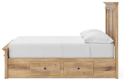 Makidern Tan Full Panel Storage Bed - PCB1170B39