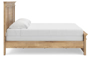 Makidern Tan King Panel Bed - PCB1170B12