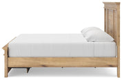 Makidern Tan King Panel Storage Bed - PCB1170B13