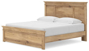 Makidern Tan King Panel Storage Bed - PCB1170B14
